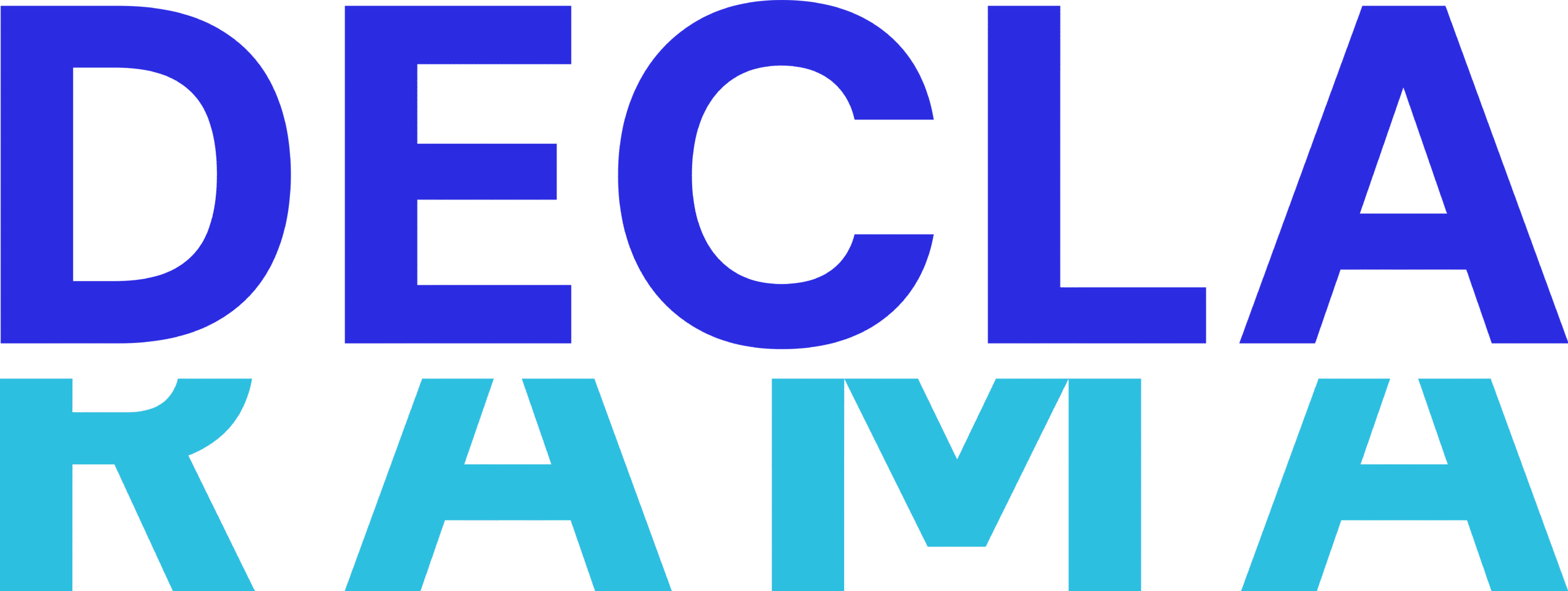 Logo Declarama Sans Fond