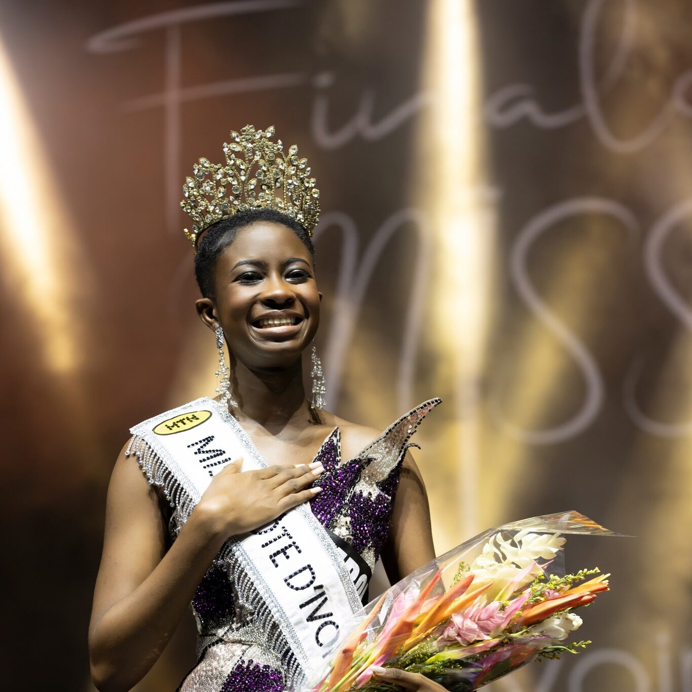 Fatima KONE Miss Côte d'Ivoire 2025 COMICI