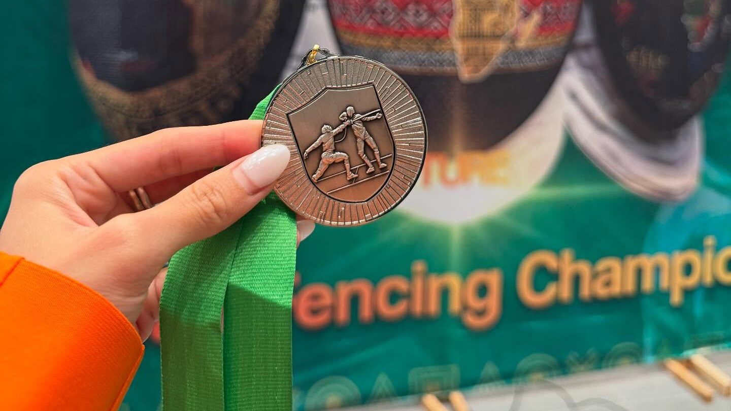 Medaille d'Argent Maxine Isabel Tiu ESTEBAN Championnat d'Afrique d'Escrime