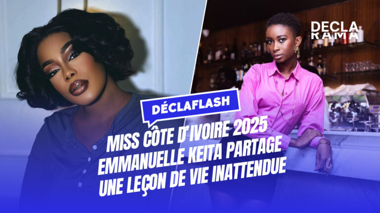 Miss CI 2025 Emmanuelle KEITA partage une leçon de vie