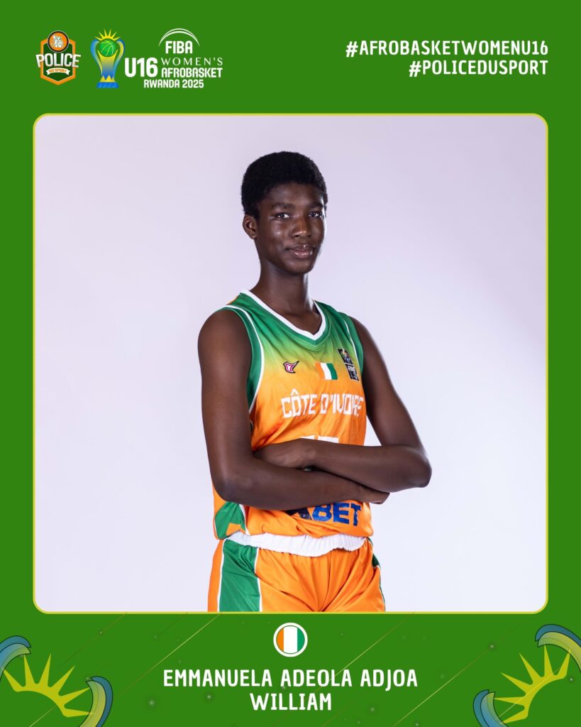 Emmanuela Adeola Adjoa WILLIAM FIBA U16 Women's Afrobasket