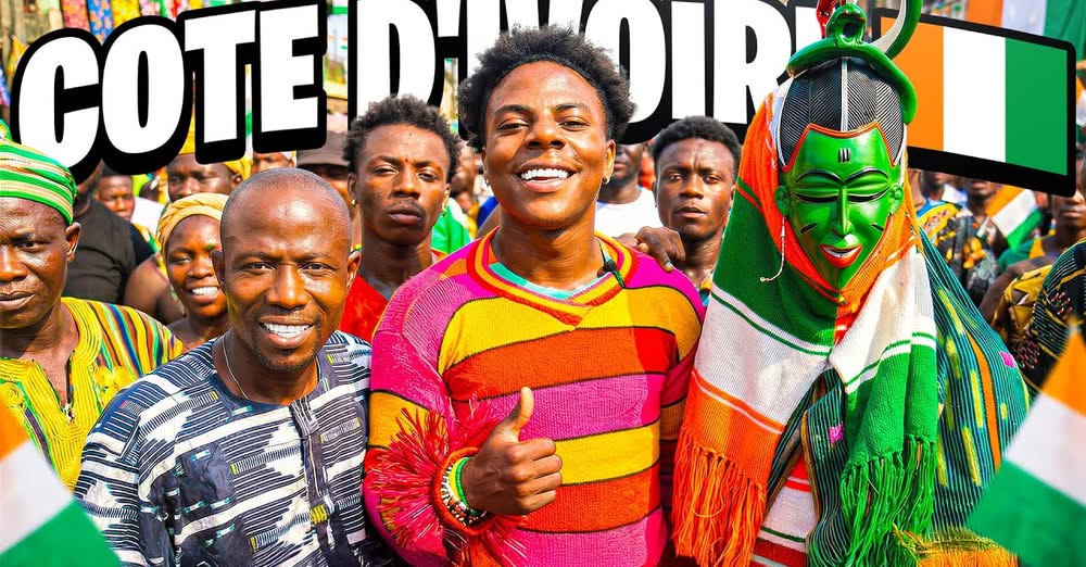 IShowSpeed en Côte d’Ivoire Abidjan sous les projecteurs