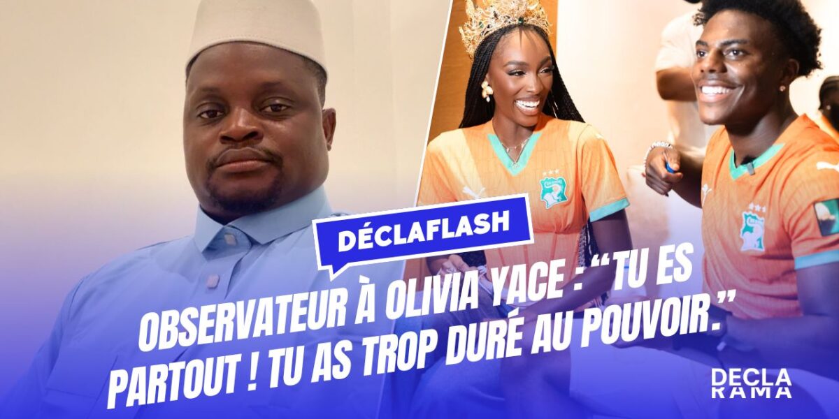 Observateur à Olivia YACE