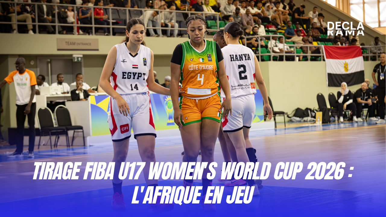 Tirage FIBA U17 Women's World Cup 2026 l'Afrique en jeu