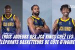 Trois joueurs des JCA Kings chez les Éléphants basketteurs de Côte d’Ivoire.