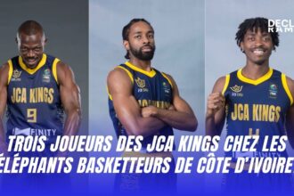 Trois joueurs des JCA Kings chez les Éléphants basketteurs de Côte d’Ivoire.