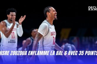 Nisre ZOUZOUA enflamme la BAL 6 avec 35 points