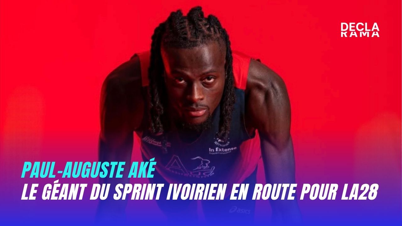 Paul Auguste AKÉ Le Géant du Sprint Ivoirien en Route pour LA28