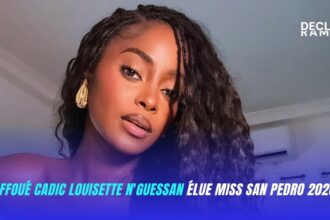 Affoué Cadic Louisette N'GUESSAN élue Miss San Pedro 2026
