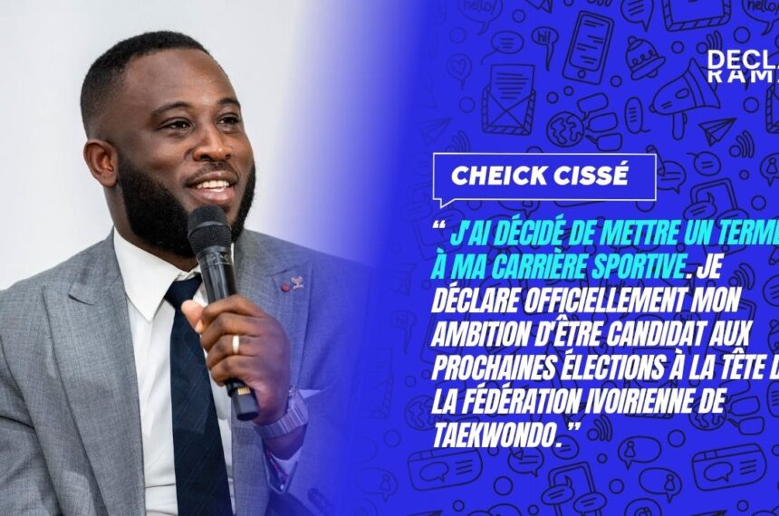 Cissé Cheick Sallah veut diriger le taekwondo ivoirien