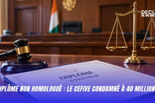 Diplôme non homologué le CEFIVE condamné à 40 millions