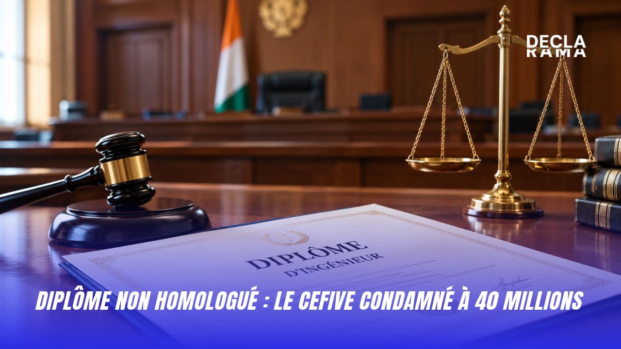 Diplôme non homologué le CEFIVE condamné à 40 millions